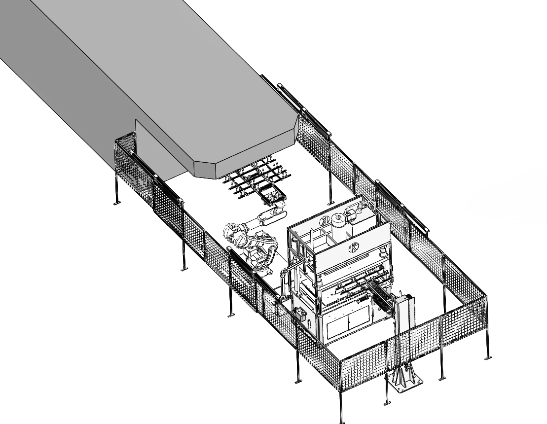 Automatic machine online cutting intelligent solution