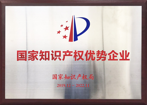 國家知識(shí)產(chǎn)權(quán)優(yōu)勢企業(yè)